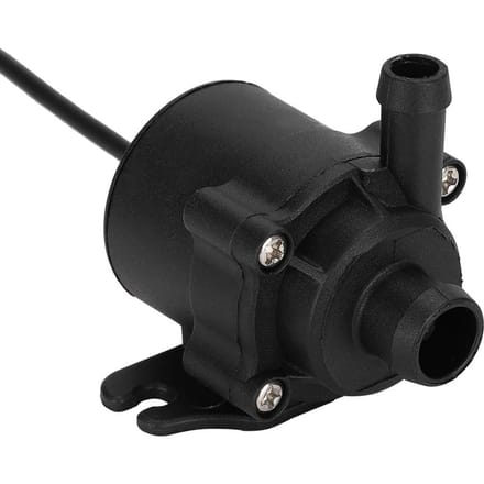 Micro pompe à eau CC 12 V, sans balais, silencieuse, grand format, 4 broches