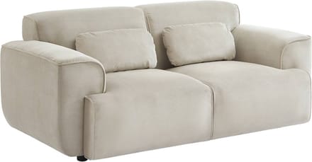 sweeek - 2-zits corduroy bank, wallas, b 178 x d 97,5 x h 73cm