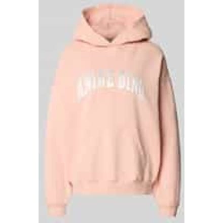 oversized hoodie met logodetail