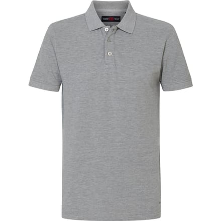 Petrol Industries - Heren Essential Polo - Grijs - Maat S