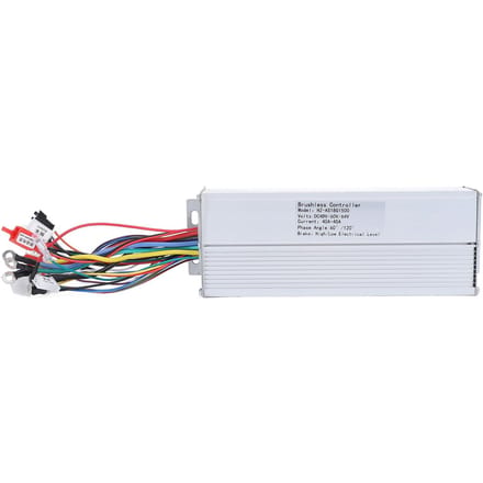48V 60V 64V 1500W Elektrische Scooter Controller Intelligente Borstelloze Motor Controller Aluminiumlegering white