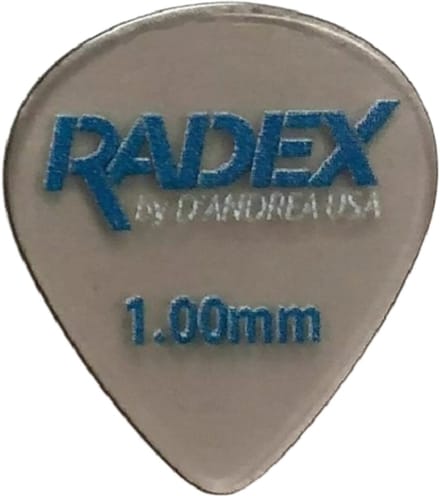 D'Andrea - Radex - 551 plectrum - 1.00 mm - 6-pack