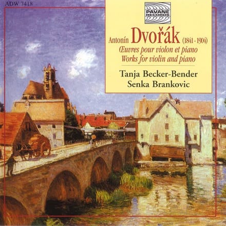 Tanja Becker-Bender & Senka Brankovic - Dvořák: Works For Violin And Piano (CD)