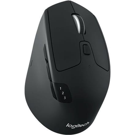 Logitech M720 Triathlon Muis Bluetooth, Radiografisch Optisch Zwart 8 Toetsen 1000 dpi