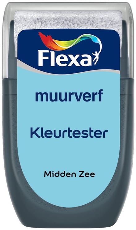 Flexa - Kleurtester Muurverf - Midden Zee - Mengverf - 30 Ml