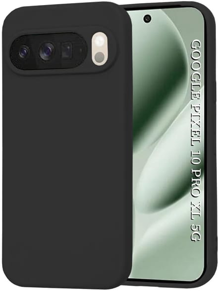 Hoesje geschikt voor Google Pixel 10 Pro XL - Techsuit Soft Flex Silicone Back Cover - Black