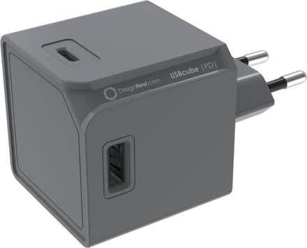 USBcube Original PD GaN 65W EU; GREY