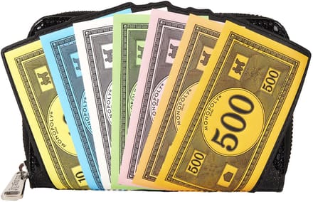 Hasbro Loungefly Wallet Monopoly Money