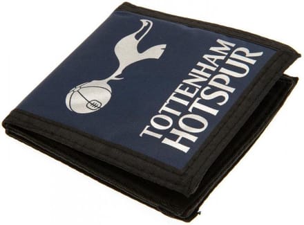 Tottenham Hotspur FC Touch Fastening Canvas Wallet (Navy/Black/White)