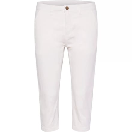 Capribroek Slim/ Regular fit Spring Gardenia white
