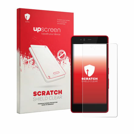 upscreen - Screenprotector voor Fujitsu Arrows M04 - Folie Beschermfolie transparant