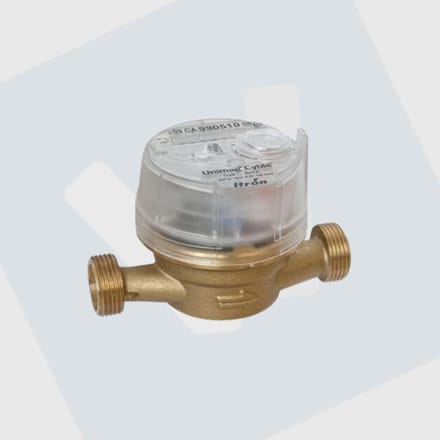 Watermeter Itron Unimag Q3=4 L130 DN25 R100 1P/L