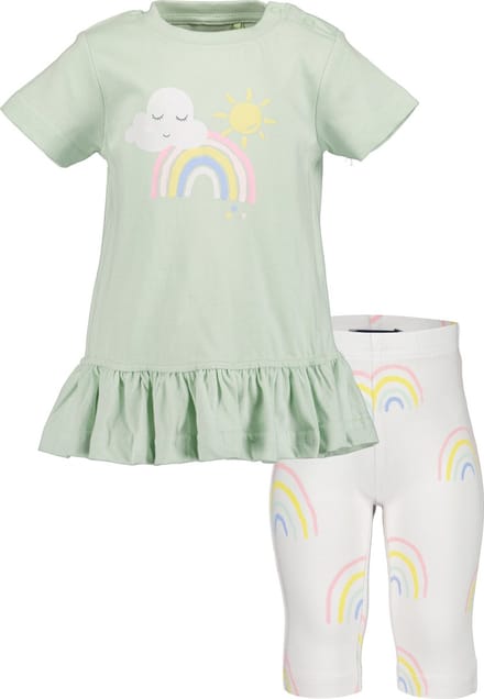 Blue Seven RAINBOW Meisjes Kledingset - blauw - Maat 80