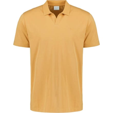 No Excess Polo v solid stretch yellow