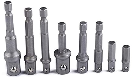 Solidchoice - 8-delige Socket Adapter Set voor Accuboormachines