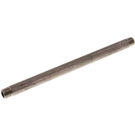 R 1/4'' RVS Dubbele Pijpnippel 20 Bar DIN 2982 - 200mm
