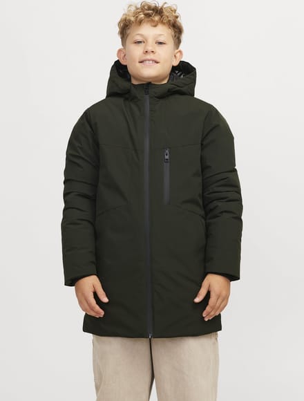 JACK & JONES JJPAYNE PARKA JACKET JNR Jongens Jas - Maat 152