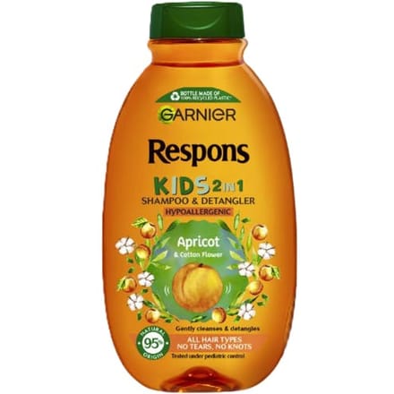 Garnier Kinderen 2-In-1 Loving Blends Shampoo Abrikoos En Katoenbloem 250 ml