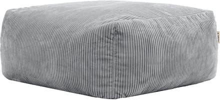 icon - Zen Modulaire Poef - Bank - Ribfluweel - Grijs