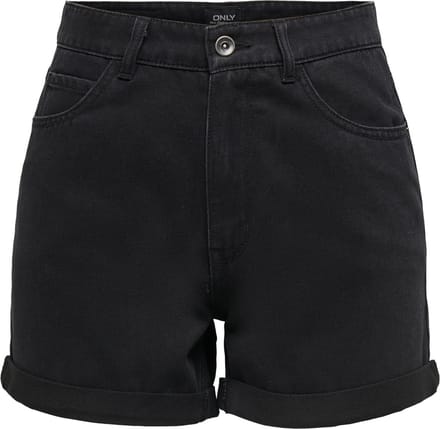 ONLY - ONLVEGA HW MOM DNM SHORTS NOOS - Dames - Bermuda shorts