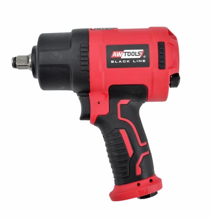 Awtools Black Line - Pneumatische Slagmoersleutel - 1600Nm - Twin Hammer
