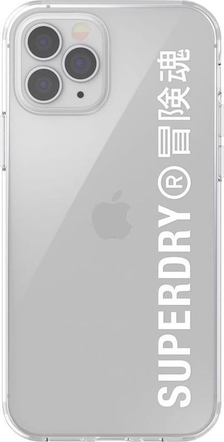 Superdry Snap Case Clear TPU hoesje voor iPhone 12 Pro Max - transparant