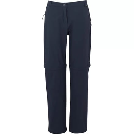 Broek Wandelen Dames Fitted Design Zippered Benen