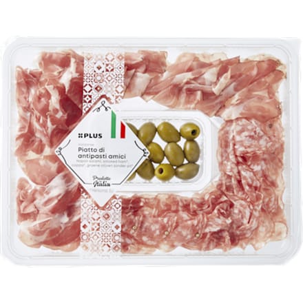 Piatto di antipasti amici