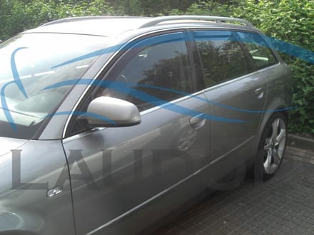 Zijwindschermen geschikt voor Audi A4 8E/B7 5-deurs va. 2001 t/m 2009 Avant V + A ramen