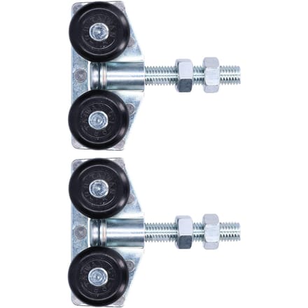 2 Stuks Schuifdeur Hangwiel Ophangkatrol Roller Glazen Deur Beslag Accessoire