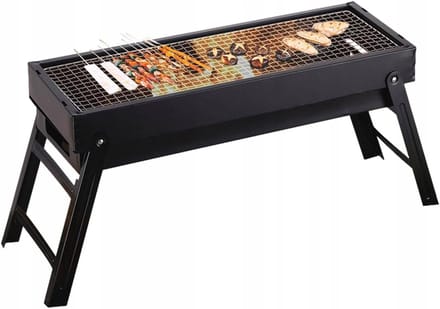 Draagbare Koolgrill - Compact & Opvouwbaar voor Kamperen & Picknicks