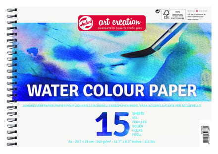 Aquarelverfpapier talens art creation a4 | 3 stuks