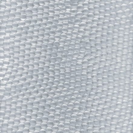 Gehamerde Aluminium Structuurplaat Naturel 250x500x0,5 mm Set van 2