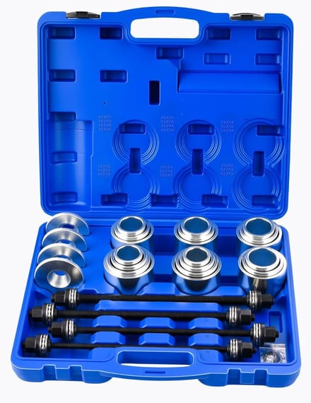 Druk Pull Sleeve Kit - Lager Verwijderaar - Onderhoud Garage - 28 Delige Set - Diverse Maten