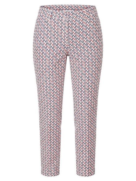 7/8-broek Van Peter Hahn blauw