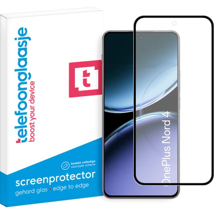 OnePlus Nord 4 screenprotector Edge to Edge