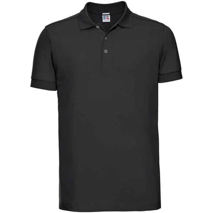 Russell Heren Rek Polo Shirt (Zwart)