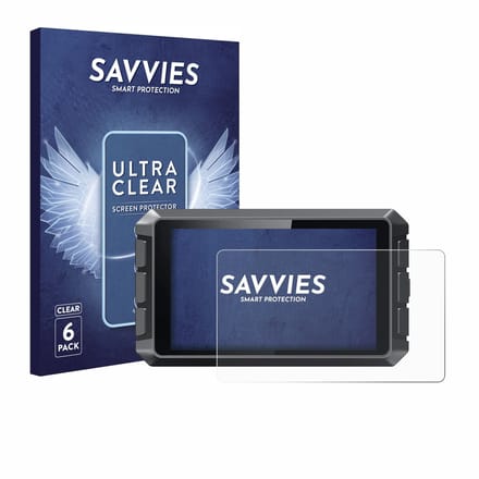 Savvies - Screenprotector voor Creality Sonic Pad - Folie Beschermfolie transparant 6 Stuks