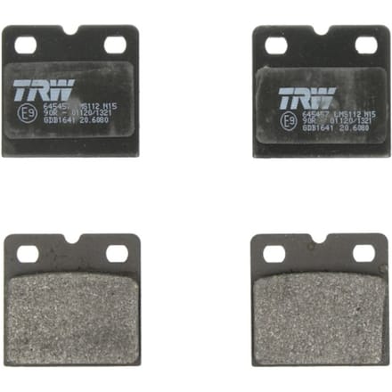 Remblokset TRW GDB1641, achter