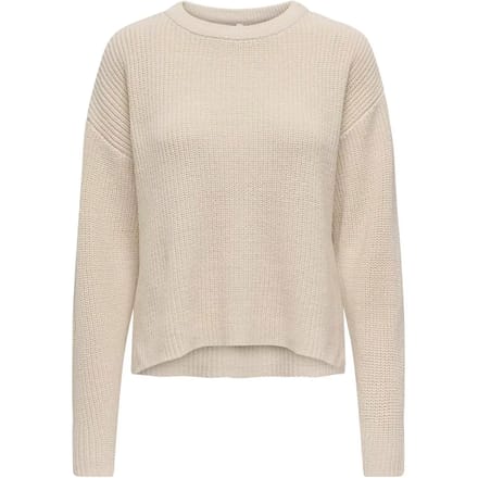 Only Trui Onlluna Ls O-neck Pullover Knt Nca 15341307 Birch Dames Maat - M