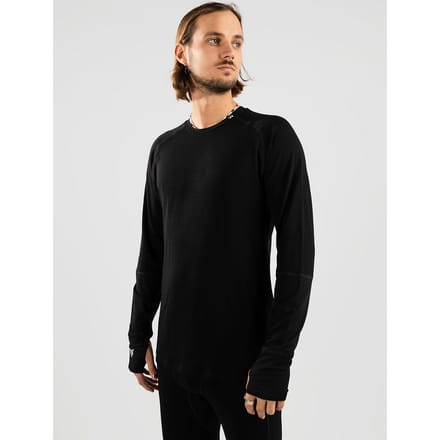 Woolf Merino Svarthetta Performance Thermo Shirt zwart