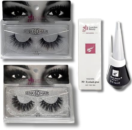 Guardian Beauty Wimpers Set - 6D Volume - #018 / #013 - Met 3D Wimper Lijm - Wimpers Extensions