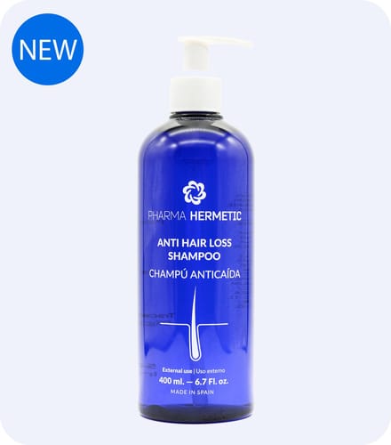 Pharma Hermetic Shampoo met meervoudige werking tegen haaruitval en ondersteuning bij de haargroei400ml