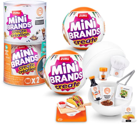 ZURU MinI Brands Create - Eten - MasterChef Series 2 - 2 Pack