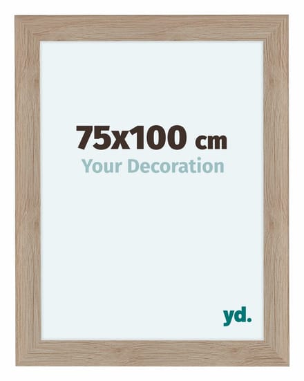 Your Decoration - Fotolijst 75x100 cm - MDF - Eiken Licht - Como