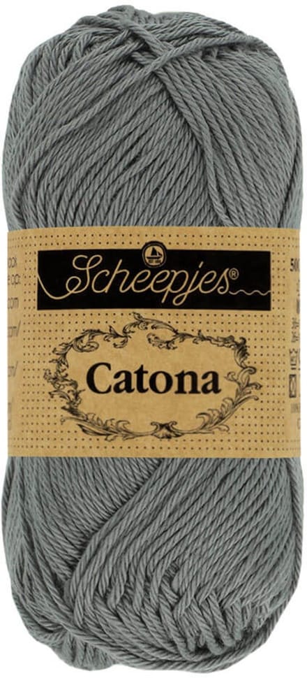 Scheepjes Catona 25gr - 242 Metal Grey