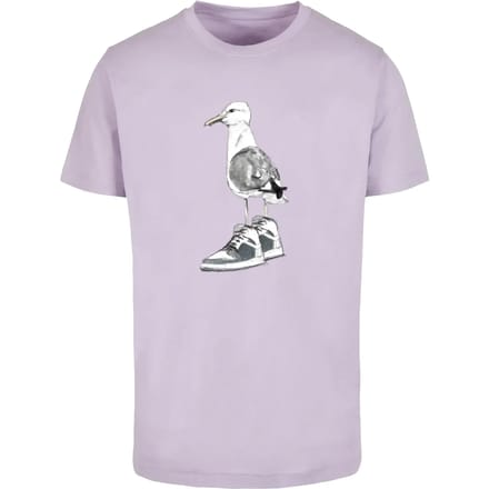 Mister Tee - Seagull Sneakers Heren Tshirt - XL - Lila