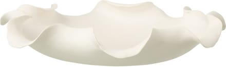 J-Line decoratie schaal Helix - keramiek - wit