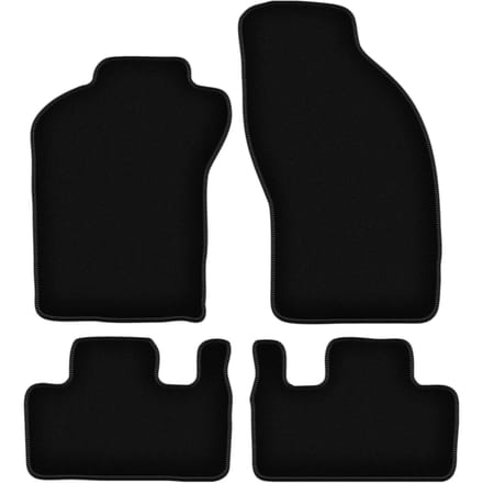 BASIC zwarte veloursmatten voor: FIat Coupé coupé (1993-2000)