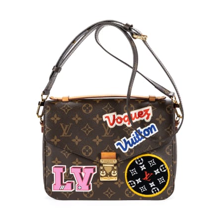 Ltd.Ed.Patches Pochette Metis MM  Schoudertas